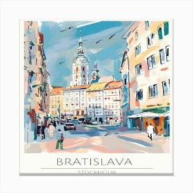 Bratislava Canvas Print