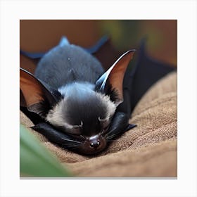 Cute bat Canvas Print