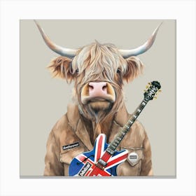 Highland Cow Noel G Toile