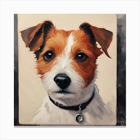 Jack Russell Terrier 3 Canvas Print