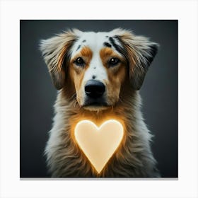 The Heart Of A Dog Canvas Print