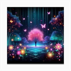 Fairy Forest 13 Canvas Print