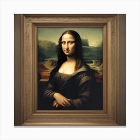 Mona Lisa 2 Canvas Print