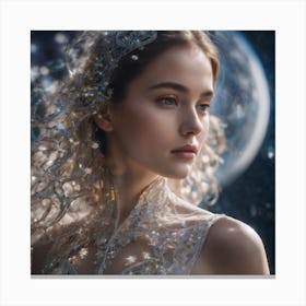 Fairytale Girl Canvas Print