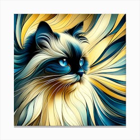 Birman Cat 03 Canvas Print