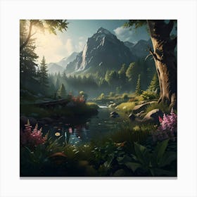 Nature Untamed Canvas Print