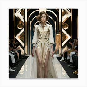 Paris Fashion Week Canvas Print