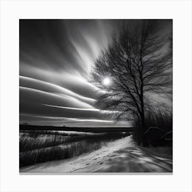 Black And White Photography 17 Canvas Print