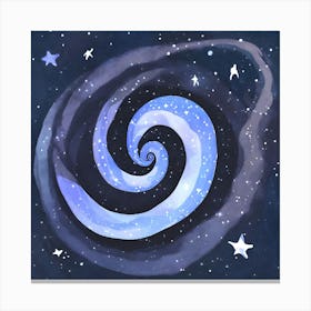 Galaxy Blue 4 Canvas Print