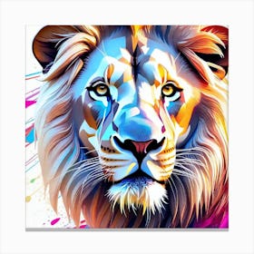 Lion Painting 93 Canvas Print