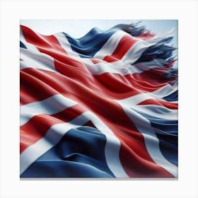 British Flag 7 Canvas Print