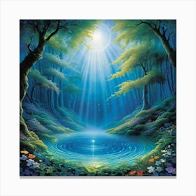 Dream In The Forest Canvas Print