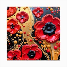 Poppies 2 Canvas Print