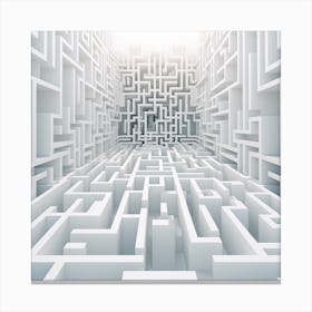 Maze Stock Videos & Royalty-Free Footage Canvas Print