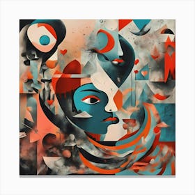 Abstract Painting 5 Canvas Print