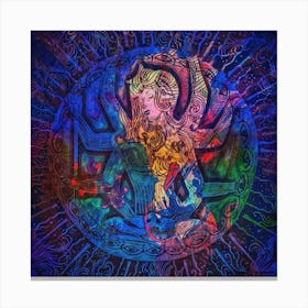 cycle of gods. Canvas Print