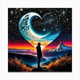 Heart Of The Universe 1 Canvas Print