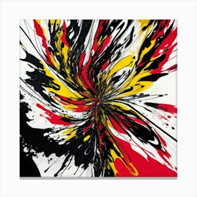 Abstract painting art 17 Canvas Print