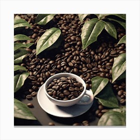 Coffee Beans 33 Canvas Print