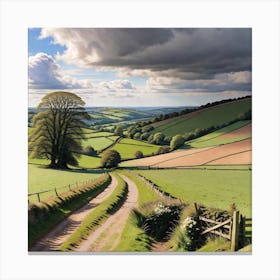 Country Road 38 Canvas Print