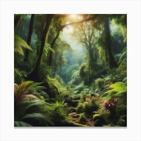 Tropical Forest 3 Canvas Print