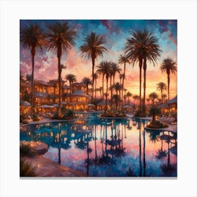 Sharm El Sheikh Resort Canvas Print