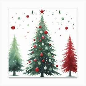 Christmas Tree 9 Canvas Print