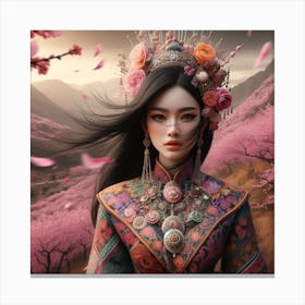 Chinese Girl 1 Canvas Print