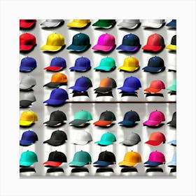 Hats photo Canvas Print