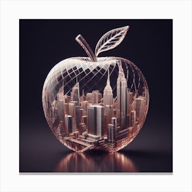 Apple City Canvas Print