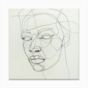 'Line Drawing' Canvas Print