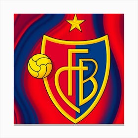 FC Basel 1893 Logo Wall Art 5 Canvas Print