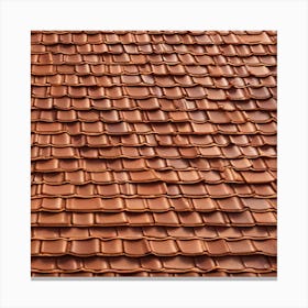 Roof Tiles Canvas Print