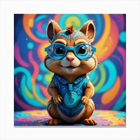 Chipmunk 40 Canvas Print