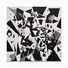 563531 The Painting Depicts A Collection Of Geometric Sha Xl 1024 V1 0 Canvas Print