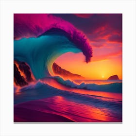 Ocean Wave Canvas Print