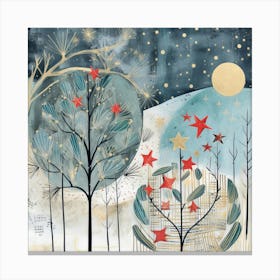 Christmas Trees 2 Canvas Print