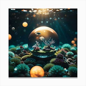 Depths Of The Imagination 7 Canvas Print