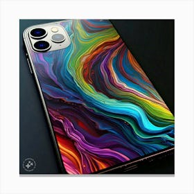 Abstract Iphone 11 Case Canvas Print