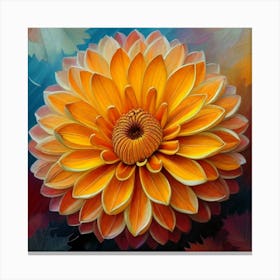 Dahlia 2 Canvas Print