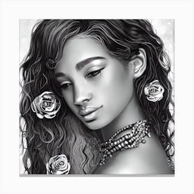 BB Borsa Black Girl Magic Canvas Print