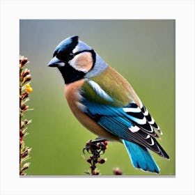 Titmice Canvas Print