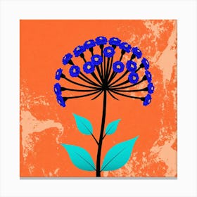 Blue Flower 1 Canvas Print