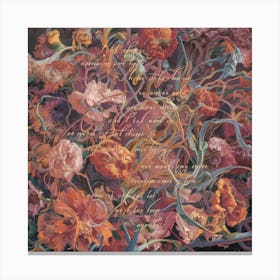 Flowers Of The Night Canvas Print