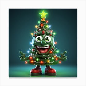 Christmas Tree 11 Canvas Print