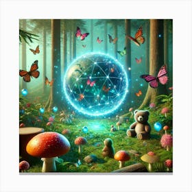 Twilight Forest 9 Canvas Print