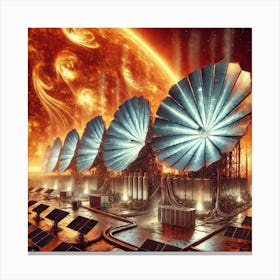 Heat Shields Canvas Print