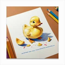 Duckling 6 Canvas Print