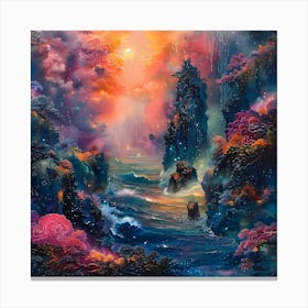 Sunrise, Impressionism and Realism Canvas Print