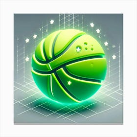 Basketball Ball 2 Canvas Print